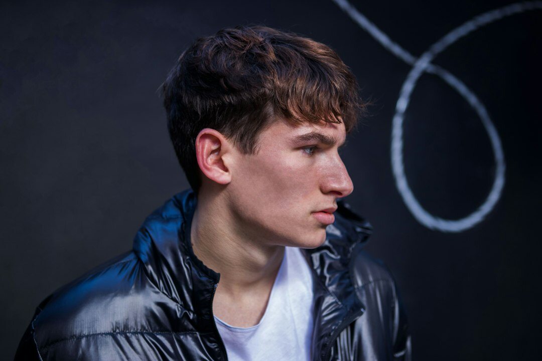 Studio portrait of a young German cultural sociologist