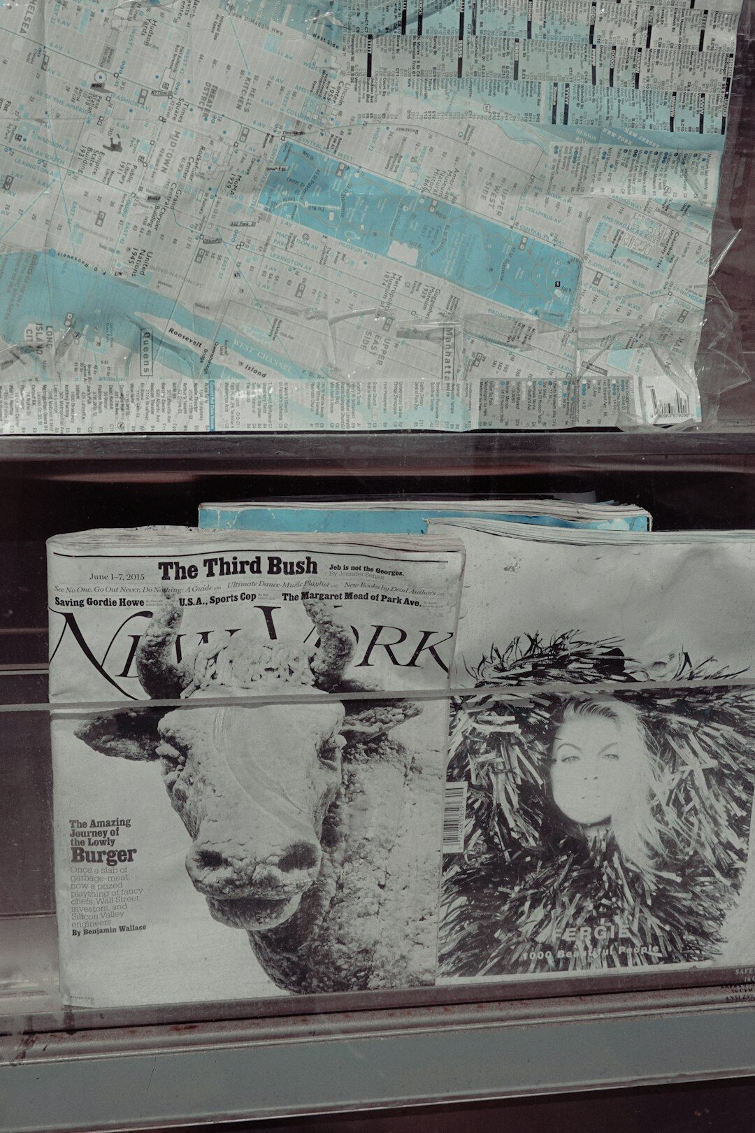 celebrity on magazine cover
