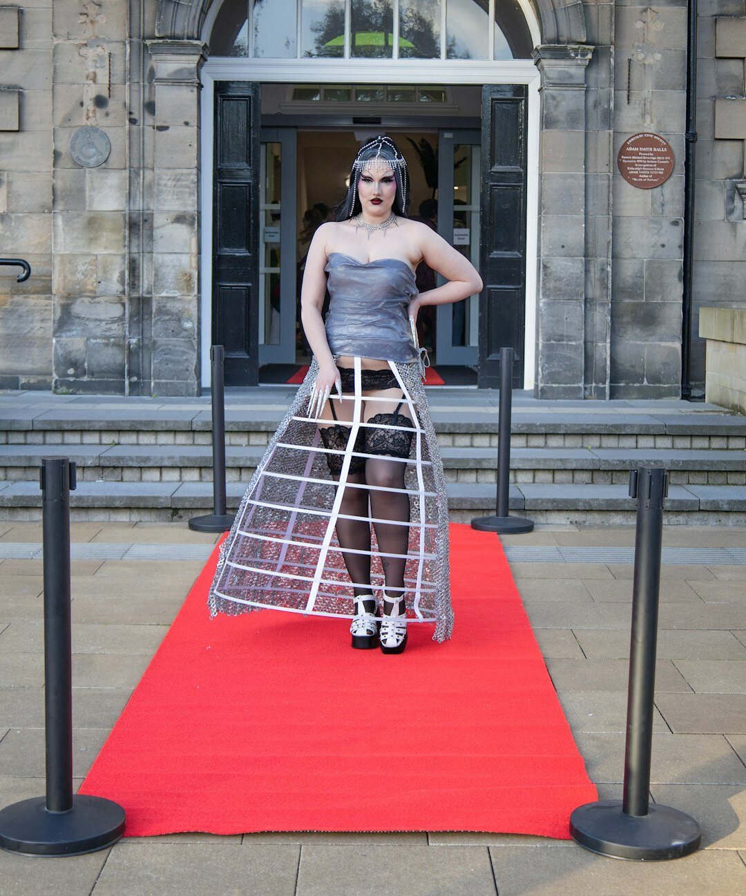 celebrity on red carpet