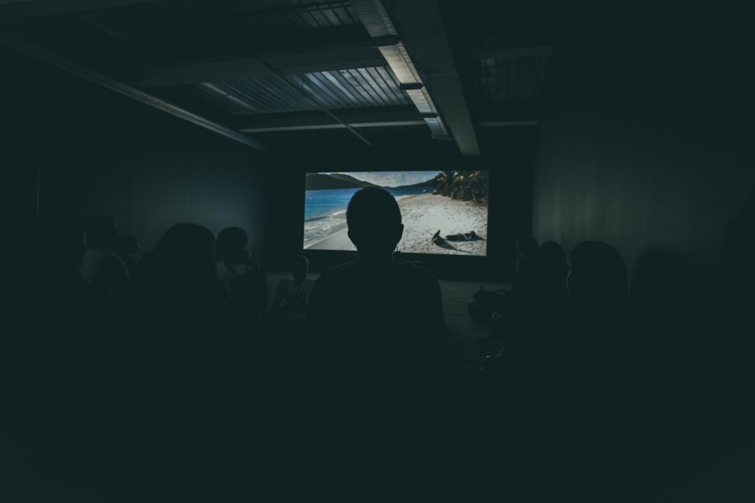 society crowd watching tv